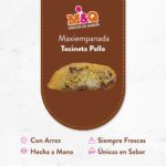 Empanada de Tocineta Pollo en Cali M&Q Unicos en Sabor Empanadas de Arroz
